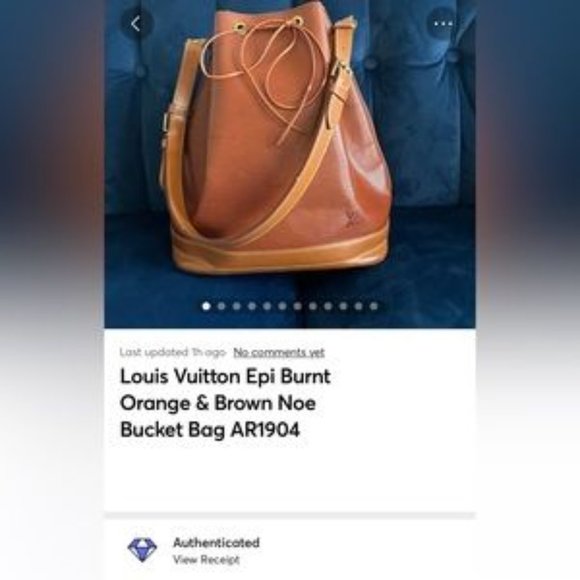 Vintage Louis Vuitton Noe Bucket Bag AR1904 - Picture 8 of 10